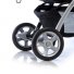 Прогулочная коляска Geoby C409-W3HZ (синяя), с узором