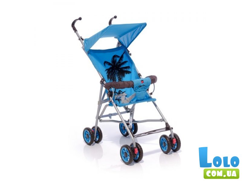Прогулочная коляска Geoby D222-R4LT (голубая)