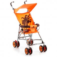 Прогулочная коляска Geoby D222-R4OT (оранжевая)