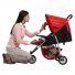 Прогулочная коляска Geoby LC200H-J358 (красная)
