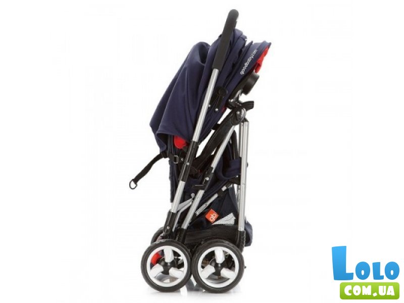 Прогулочная коляска Geoby C258G-H412 (синяя с красным)