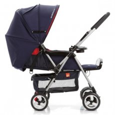 Прогулочная коляска Geoby C258G-H412 (синяя с красным)
