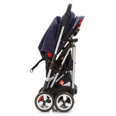 Прогулочная коляска Geoby C258G-H412 (синяя с красным)