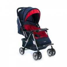 Прогулочная коляска Geoby C258G-H412 (синяя с красным)