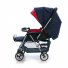 Прогулочная коляска Geoby C258G-H412 (синяя с красным)
