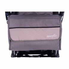 Прогулочная коляска Everflo PP-07 (серая), с рисунком