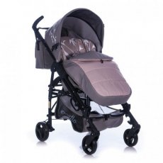 Прогулочная коляска Everflo PP-07 (серая), с рисунком