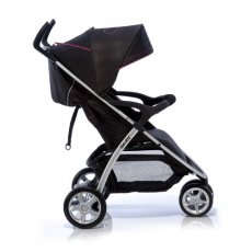 Прогулочная коляска Geoby С409-RMTP (черная с розовым)