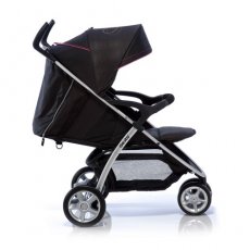 Прогулочная коляска Geoby С409-RMTP (черная с розовым)