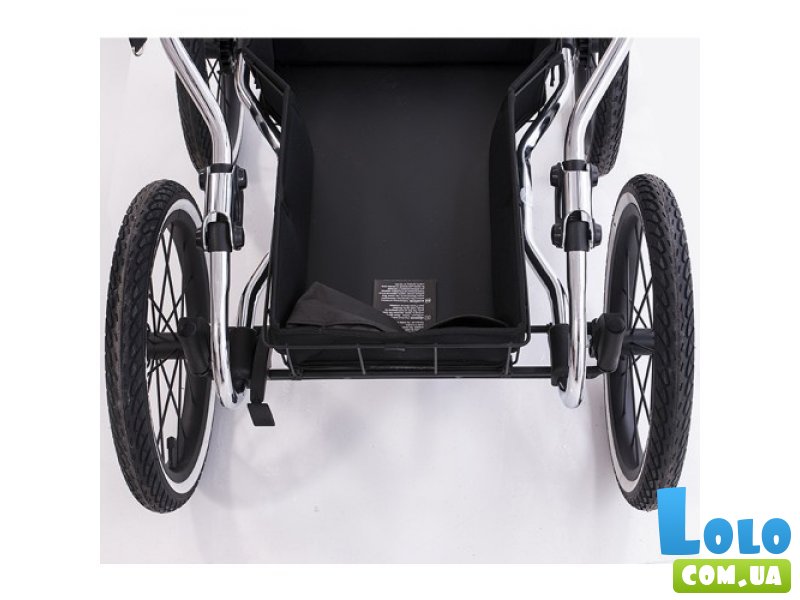 Прогулочная коляска Navington Caravel 14" Tenerife (серая с красным)