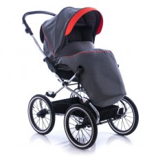 Прогулочная коляска Navington Caravel 14" Tenerife (серая с красным)