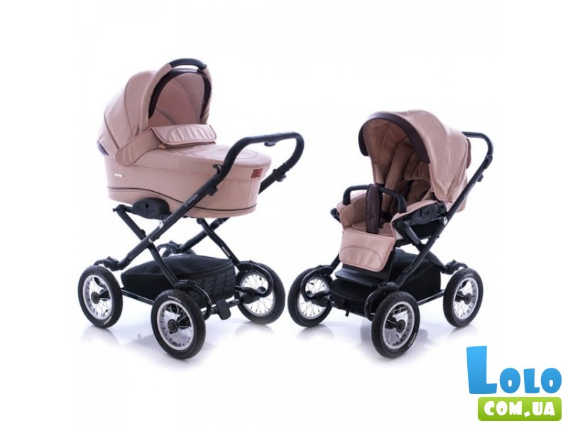 Универсальная коляска 2 в 1 Navington Galeon Caramel (бежевая)