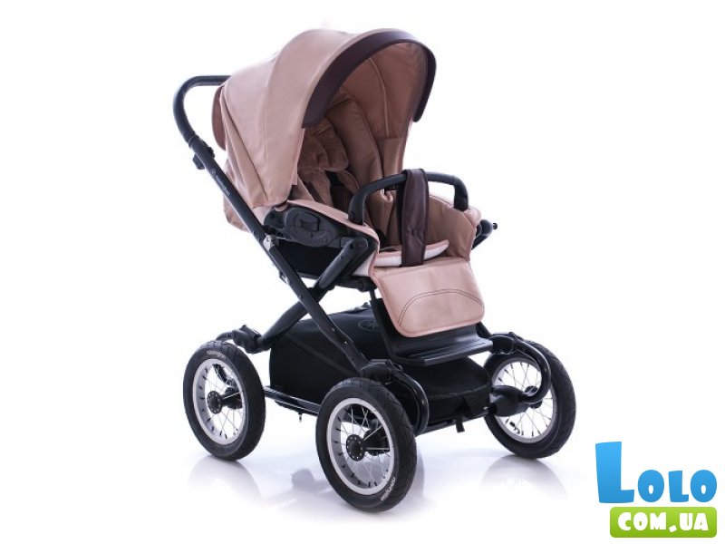 Универсальная коляска 2 в 1 Navington Galeon Caramel (бежевая)