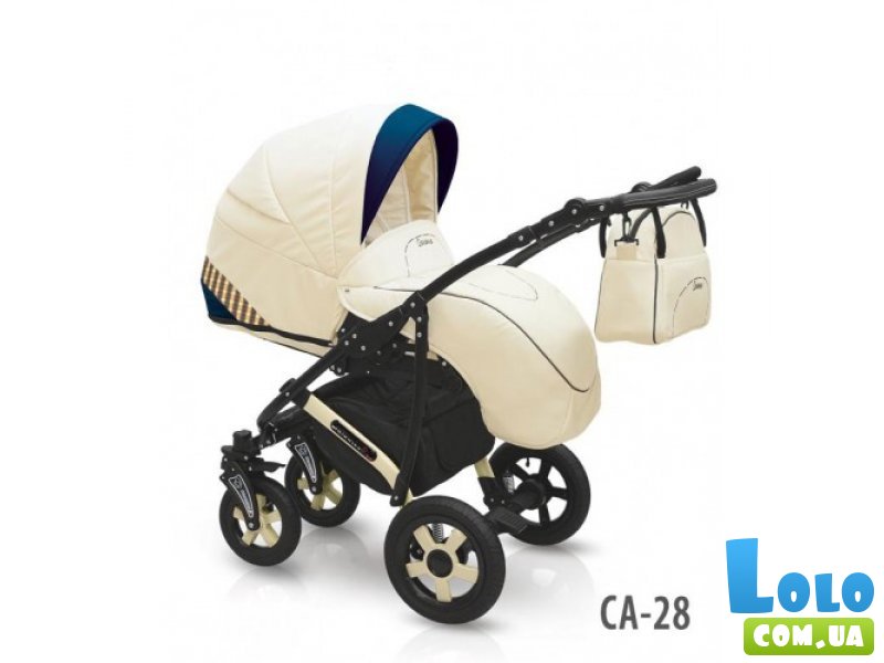 Универсальная коляска 2 в 1 Camarelo Carera CA-28 (бежевая)