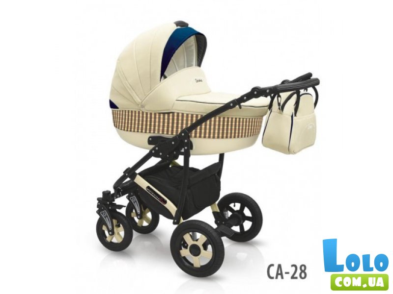 Универсальная коляска 2 в 1 Camarelo Carera CA-28 (бежевая)