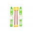 Лыжи с палками Marmat детские пластиковые, длина-70 см, зеленый