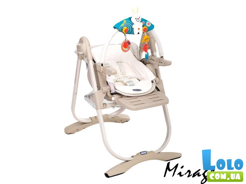 Стульчик для кормления Chicco Polly Magic Mirage - 91 (бежевый)