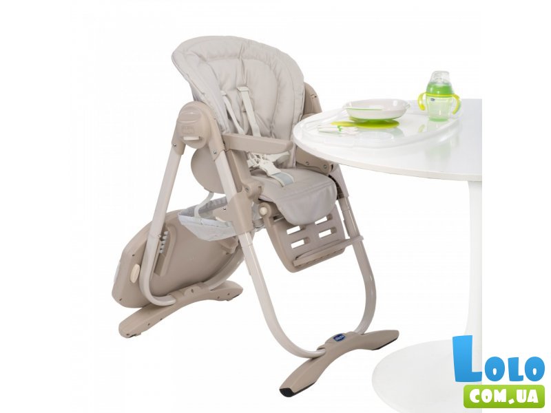Стульчик для кормления Chicco Polly Magic Mirage - 91 (бежевый)