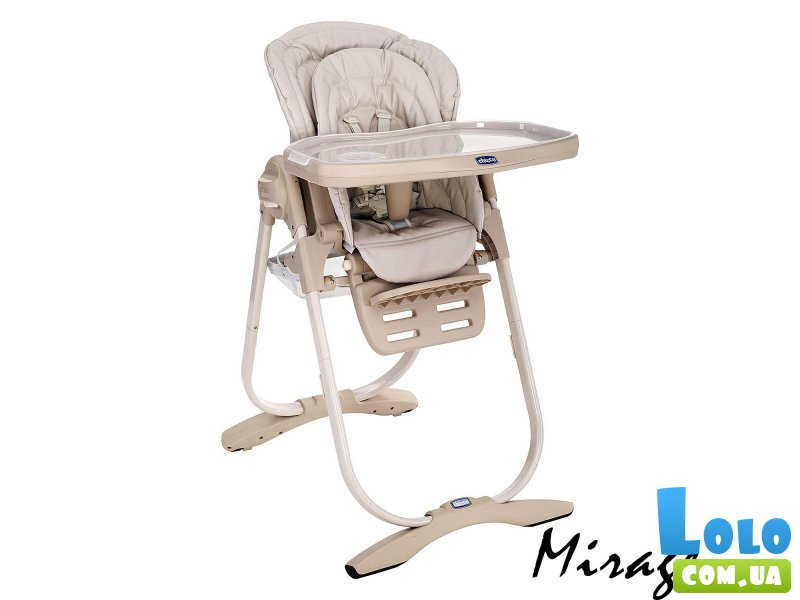 Стульчик для кормления Chicco Polly Magic Mirage - 91 (бежевый)