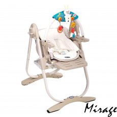 Стульчик для кормления Chicco Polly Magic Mirage - 91 (бежевый)