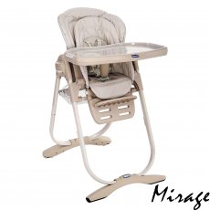 Стульчик для кормления Chicco Polly Magic Mirage - 91 (бежевый)