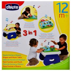 Музыкальный игровой стол 3 в 1 Chicco (60704.00)