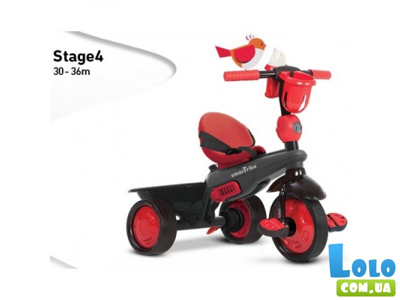 Велосипед трехколесный Smart Trike Boutique (красный)
