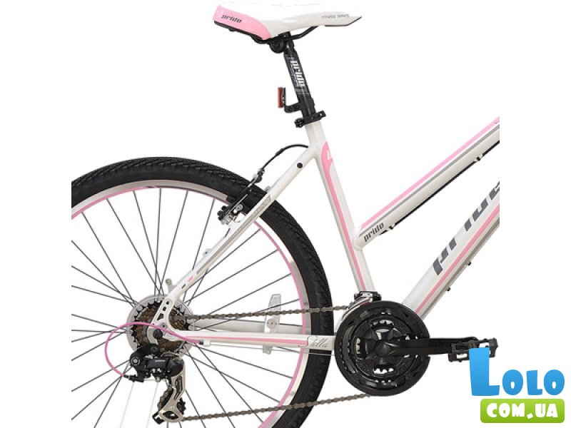 Велосипед горный Pride Stella 2015 SKD-94-44 (белый с розовым)