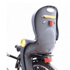 Велокресло Baby Tilly до 22 кг BT-BCS-0002 (серое с желтым)