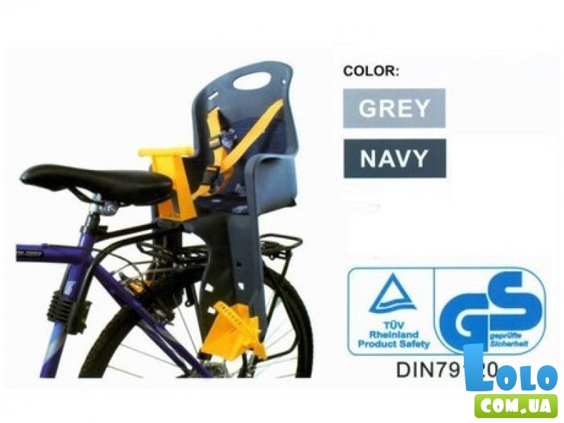 Велокресло Baby Tilly до 22 кг BT-BCS-0005 (синее)