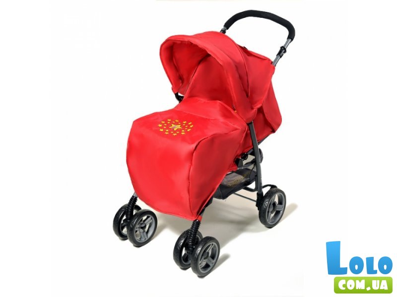 Прогулочная коляска Baby Tilly Baby Star ВТ-608 Red (красная)