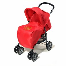 Прогулочная коляска Baby Tilly Baby Star ВТ-608 Red (красная)