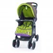 Прогулочная коляска Baby Tilly City BT-SB-0006A Dark Purple+Light Green (фиолетовая с зеленым)