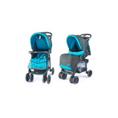 Прогулочная коляска Baby Tilly City BT-SB-0006A Grey+Light Blue (серая с голубым)