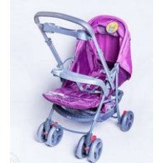 Прогулочная коляска Baby Tilly Elephant BT-WS-0001 Purple (фиолетовая), с перекидной ручкой