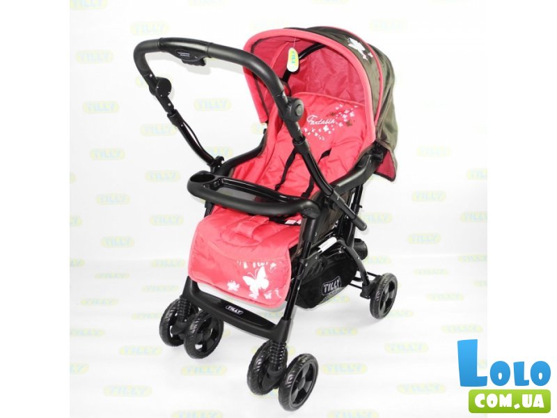 Прогулочная коляска Baby Tilly Fantasia BT-WS-0003 Pink (розовая)