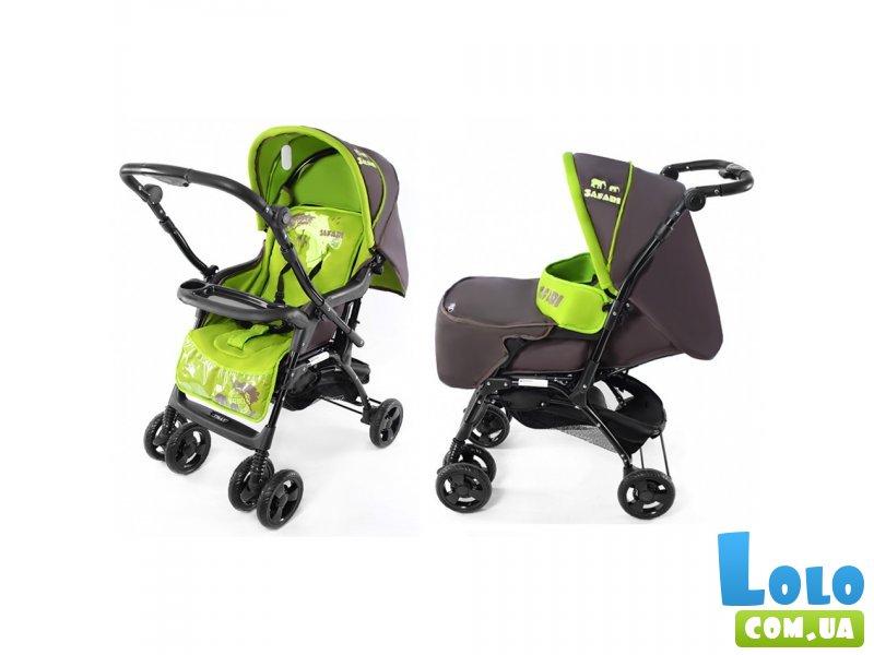 Прогулочная коляска Baby Tilly Safari BT-WS-0003 Green (зеленая)
