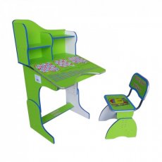 Парта+стул Baby Tilly "Веселой учебы" E2071 Green (зеленая)