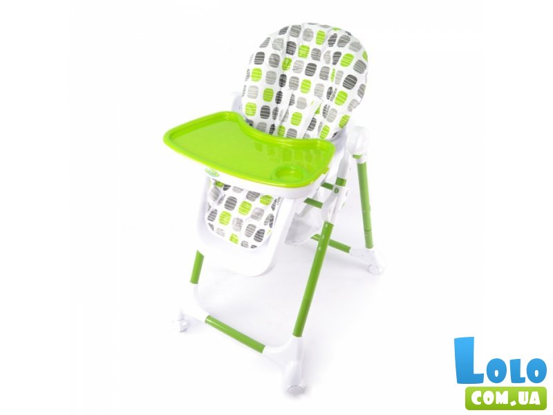 Стульчик для кормления Baby Tilly BT-HC-0002 Green (зеленый с белым)