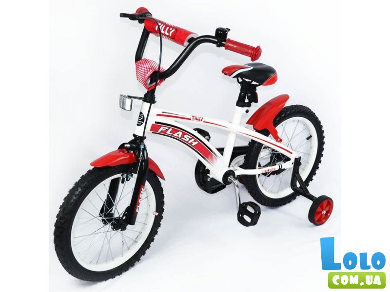 Велосипед двухколесный Baby Tilly Flash 16" (в ассортименте)