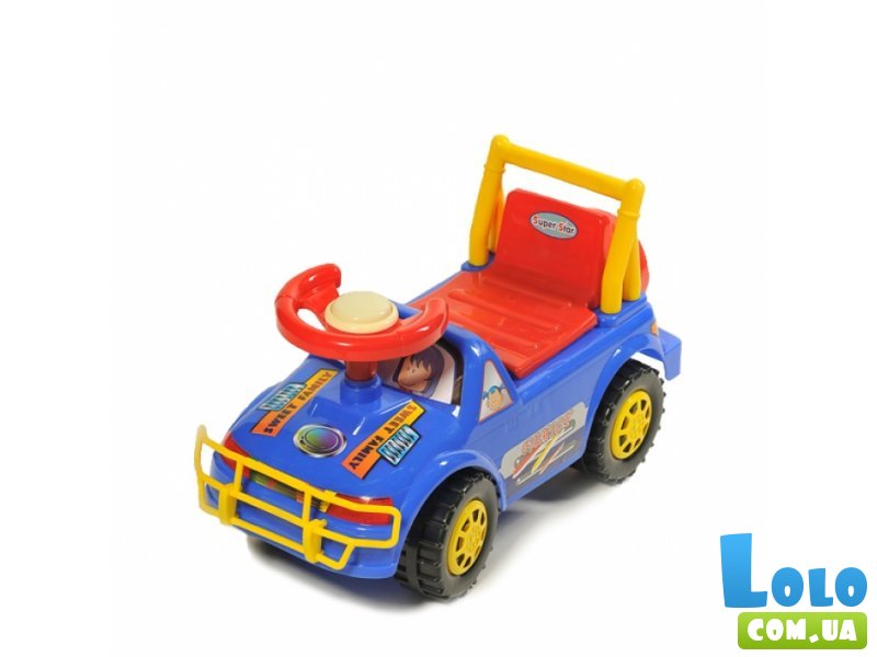 Каталка-толокар Baby Tilly H-05 (синяя с красным)