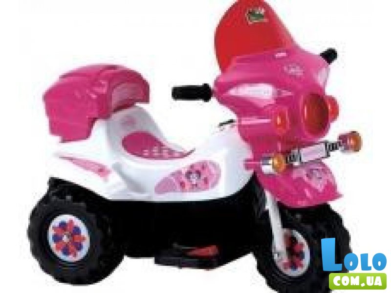 Мотоцикл Baby Tilly BT-BOC-0013 Pink White (розовый c белым)