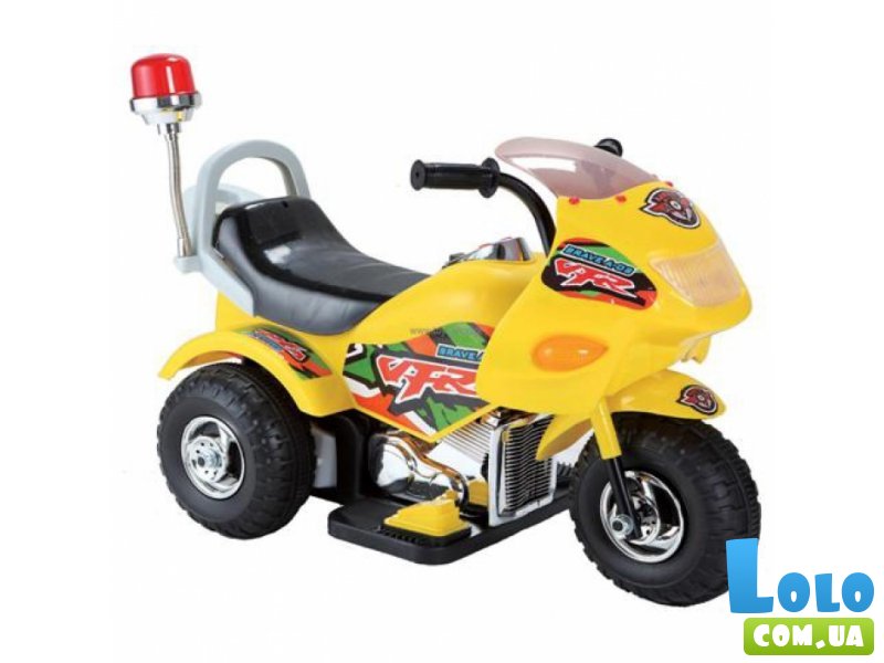 Электромобиль Baby Tilly "Мотополиция" BT-BOC-0062 (желтый)