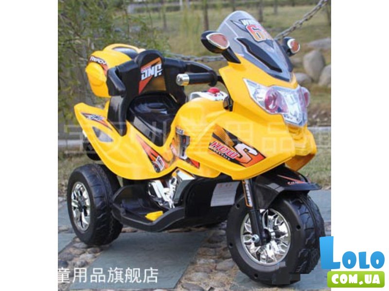 Мотоцикл Baby Tilly BT-BOC-0066 (желтый)