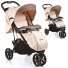 Прогулочная коляска Geoby C922-R4KM (бежевая)