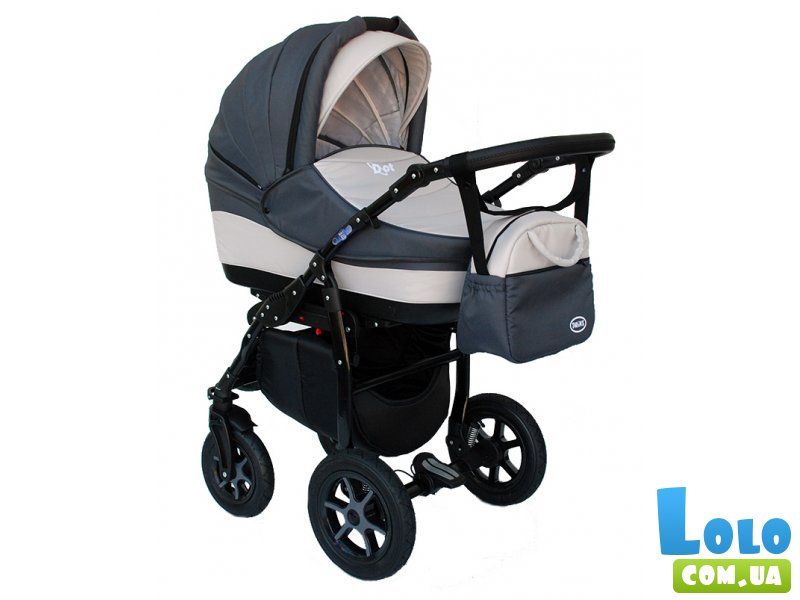 Универсальная коляска 2 в 1 Anmar Dot 05 (серая)
