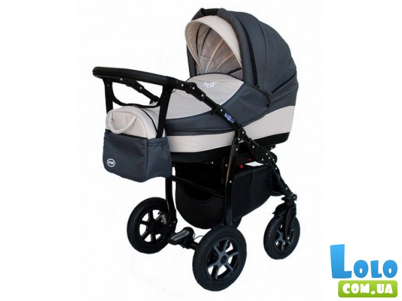 Универсальная коляска 2 в 1 Anmar Dot 05 (серая)