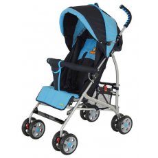 Прогулочная коляска-трость Quatro Mini 2014 3 (синяя с черным)