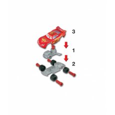 Игровой набор Smoby Neon Bricolo "Мастерская с инструментами и машинкой Маккуин" 500065 (черный с красным)