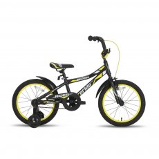 Велосипед двухколесный Pride Rider 18'' 2015 SKD-93-21 (черный с жёлтым), матовый
